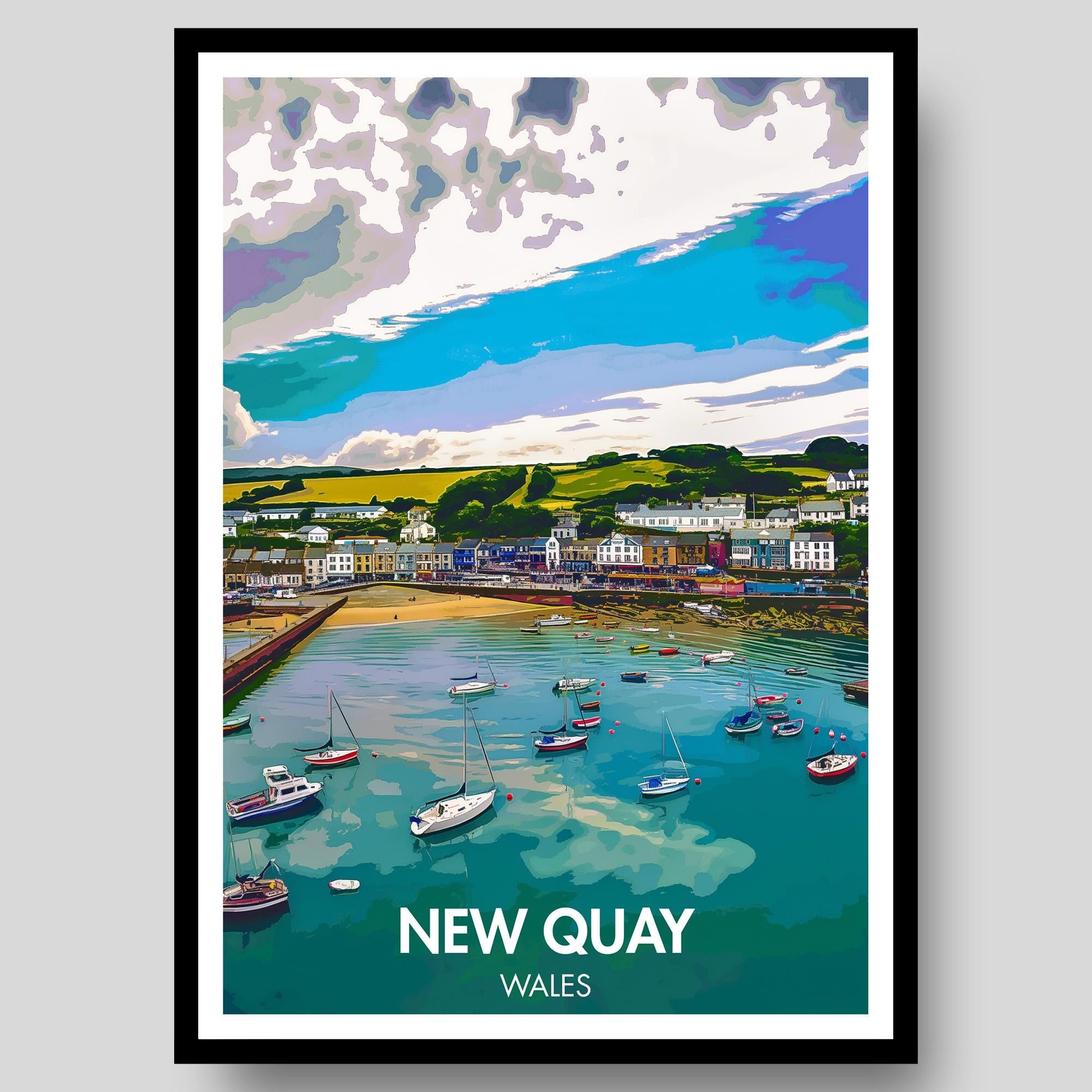 New Quay Poster