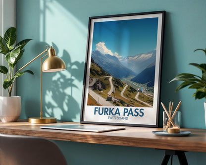 Furka Pass Poster