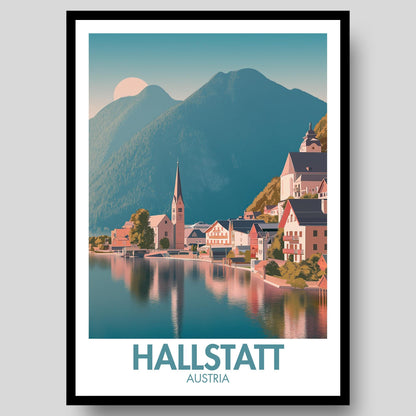 Hallstatt Poster