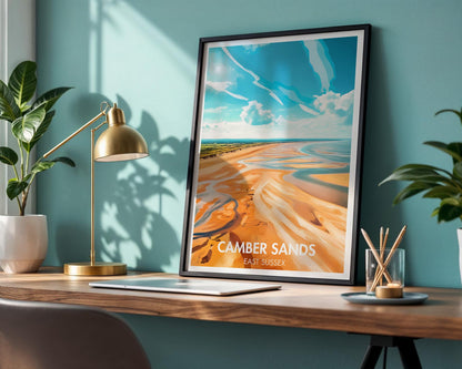 Camber Sands Poster