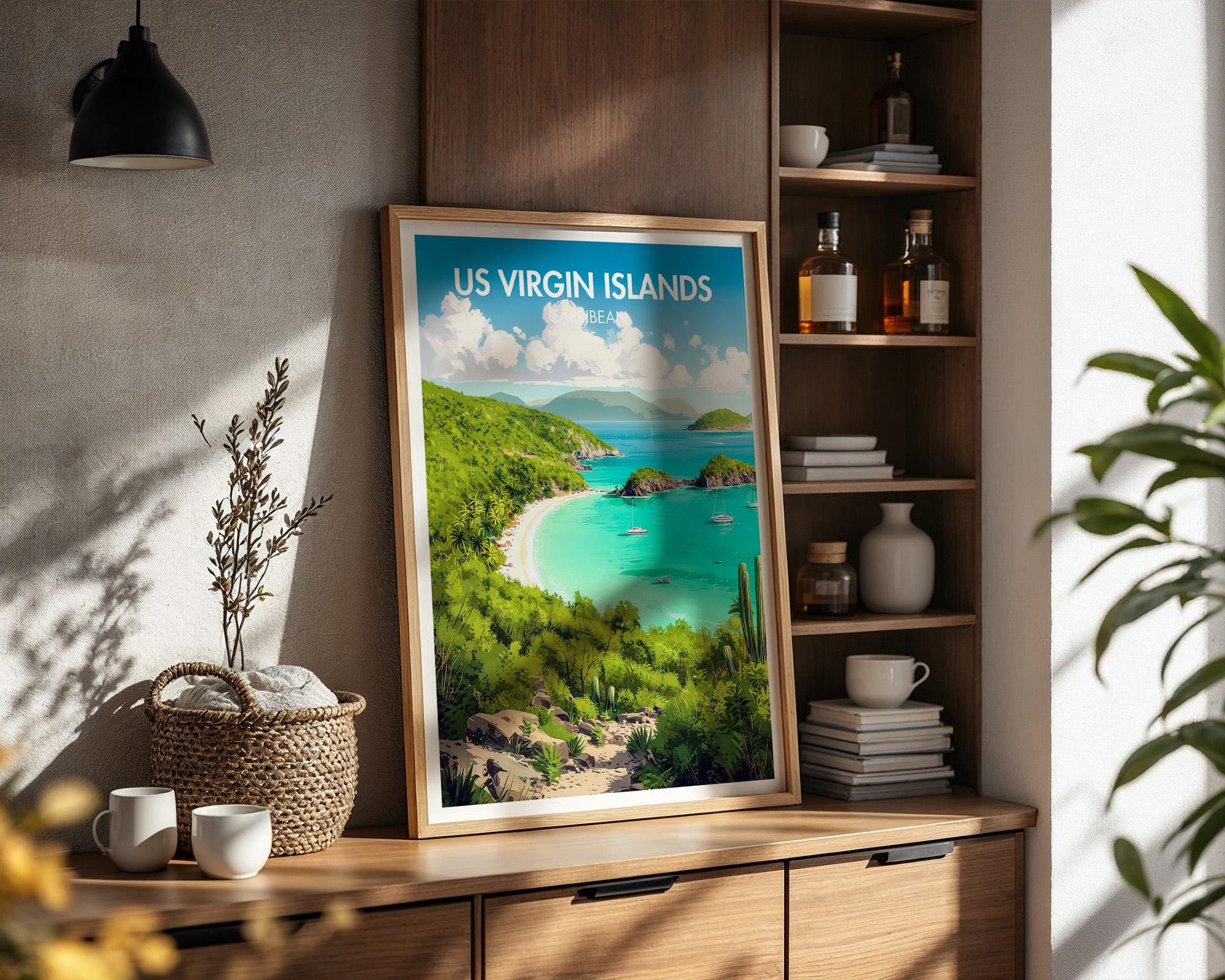US Virgin Islands Poster