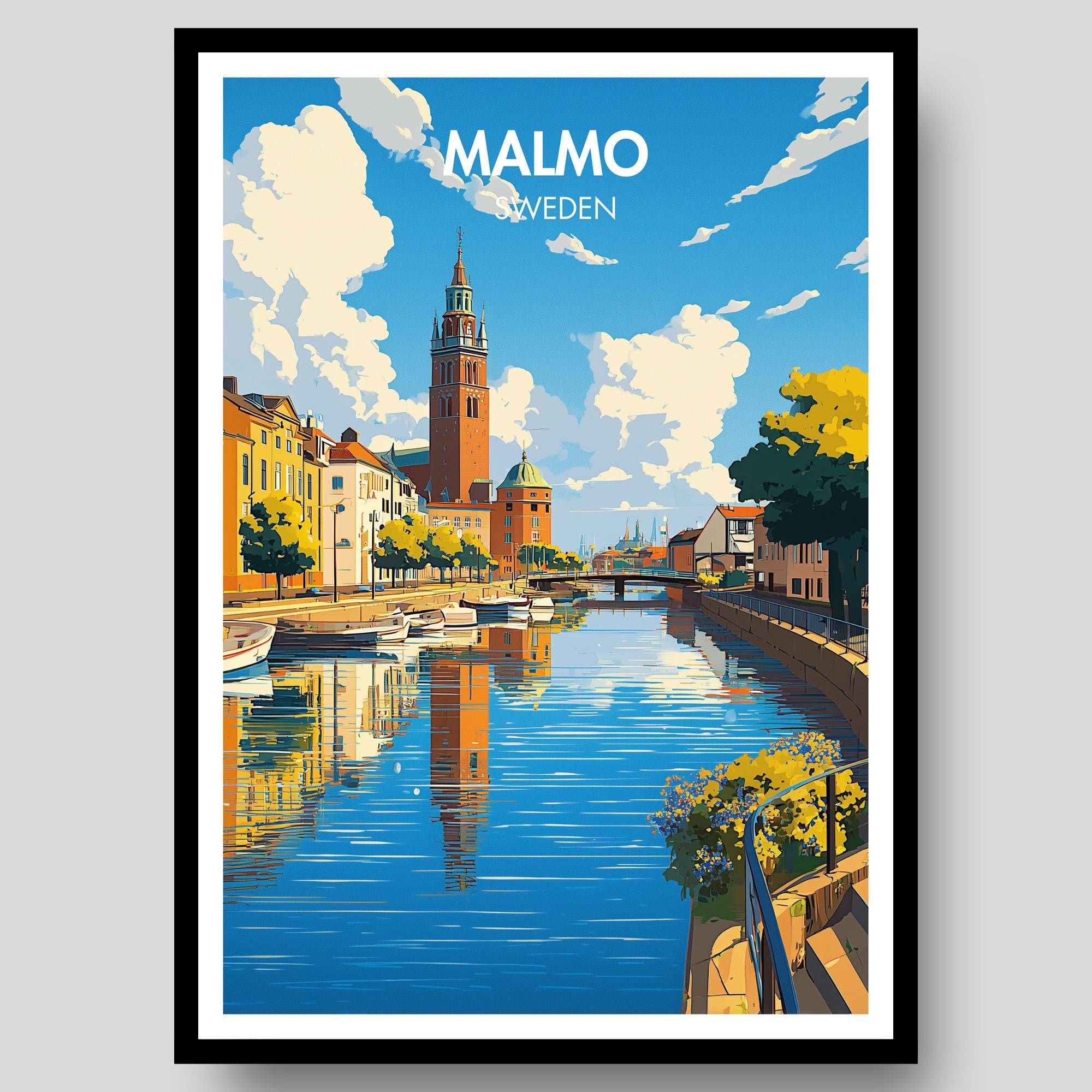 Malmo Poster