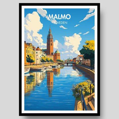 Malmo Poster