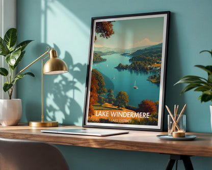 Lake Windermere Poster