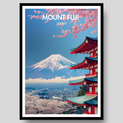Mount Fuji Poster