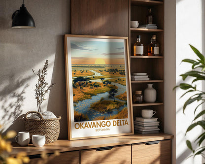 Okavango Delta Poster
