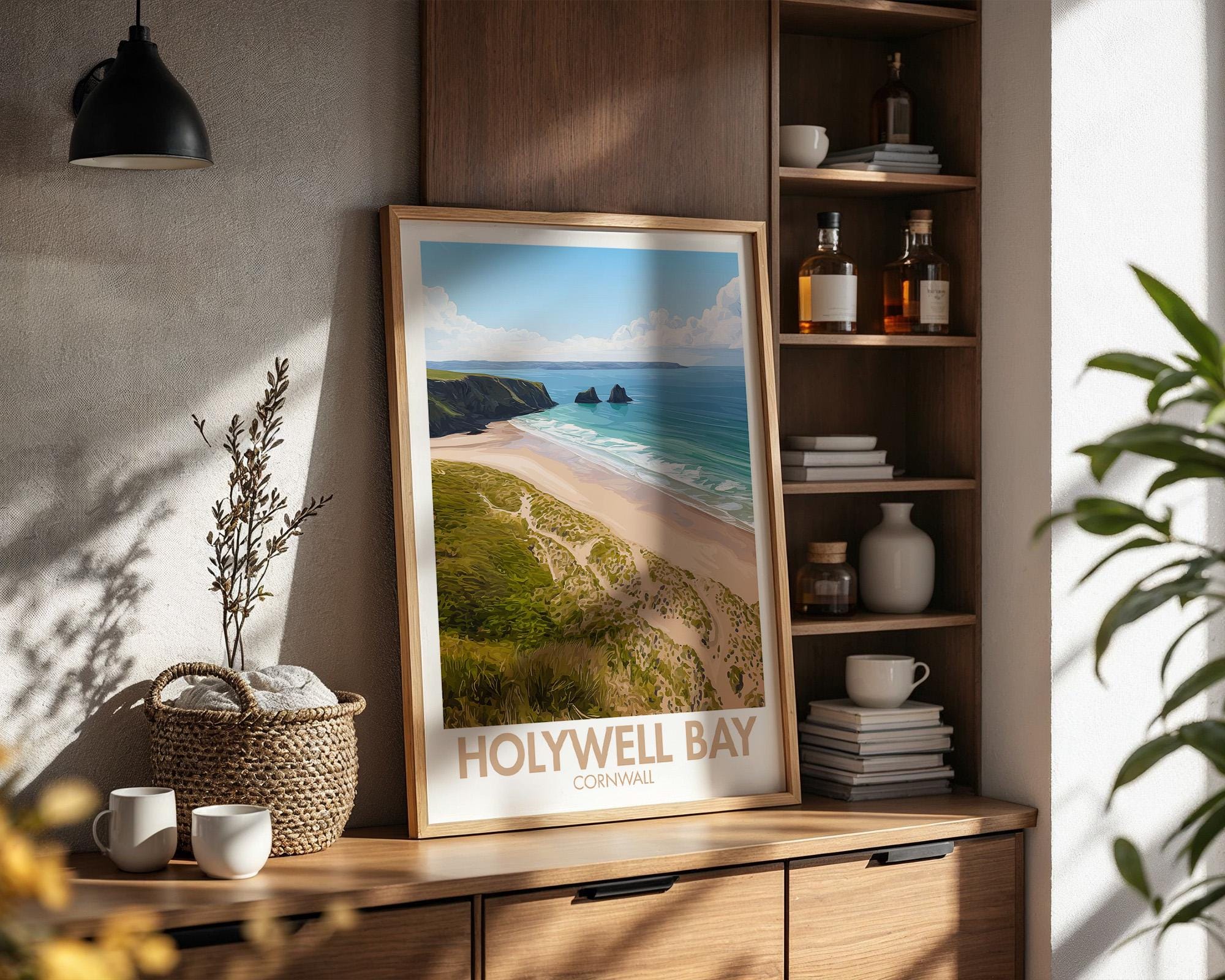 Holywell Bay Poster