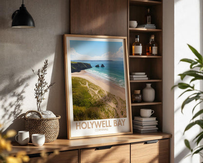 Holywell Bay Poster