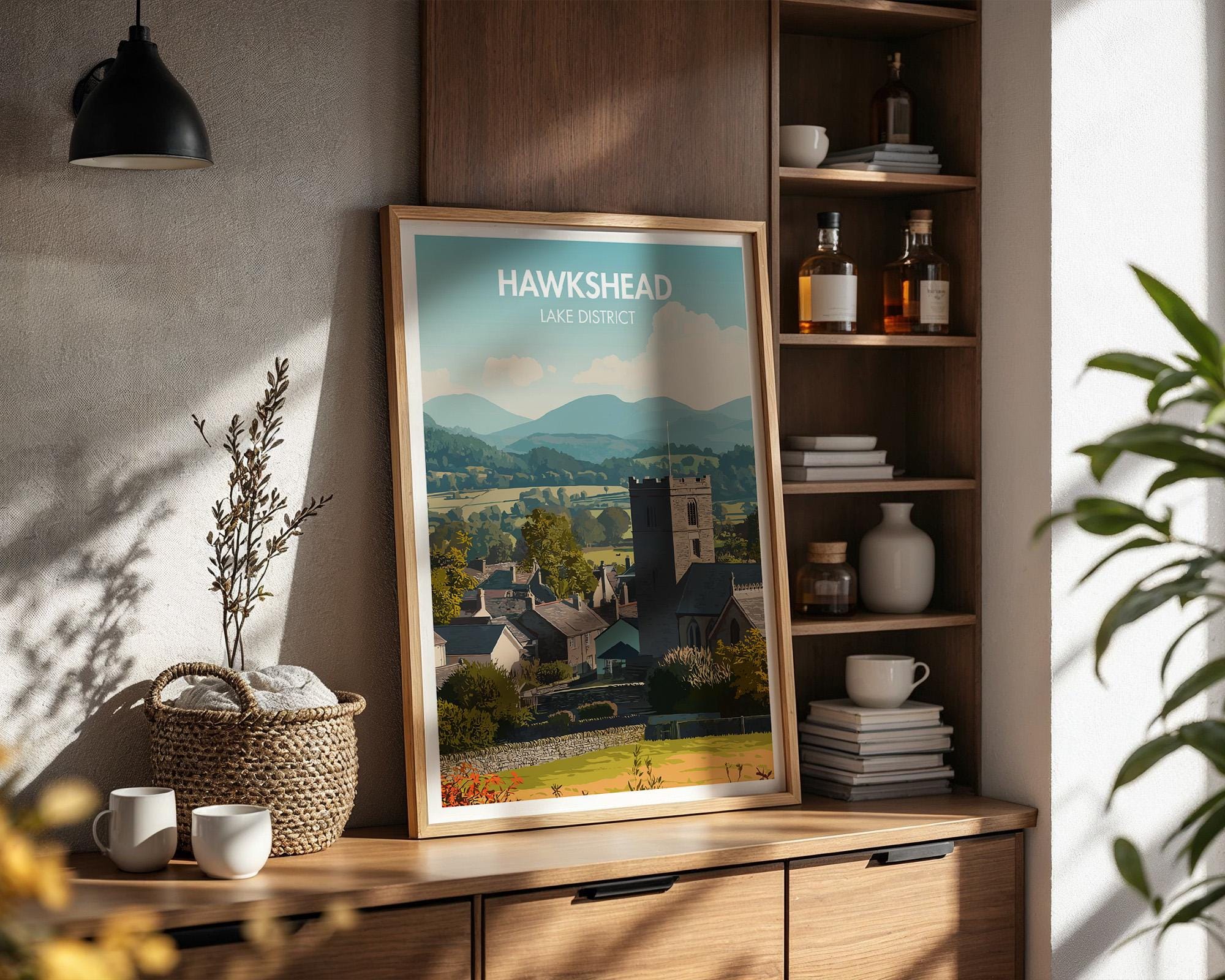 Hawkshead Poster