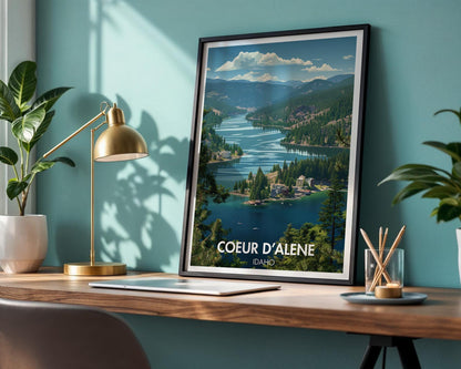 Coeur d���Alene Poster