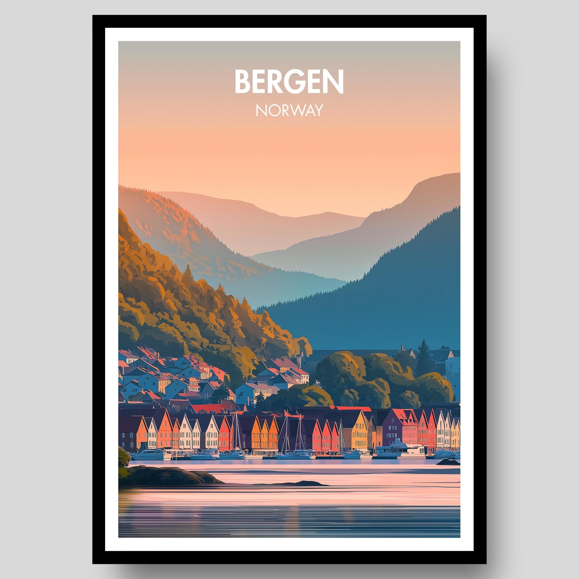 Bergen Poster