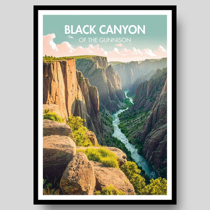 Black Canyon Of Gunnison Poster