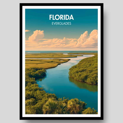 Florida Everglades Poster