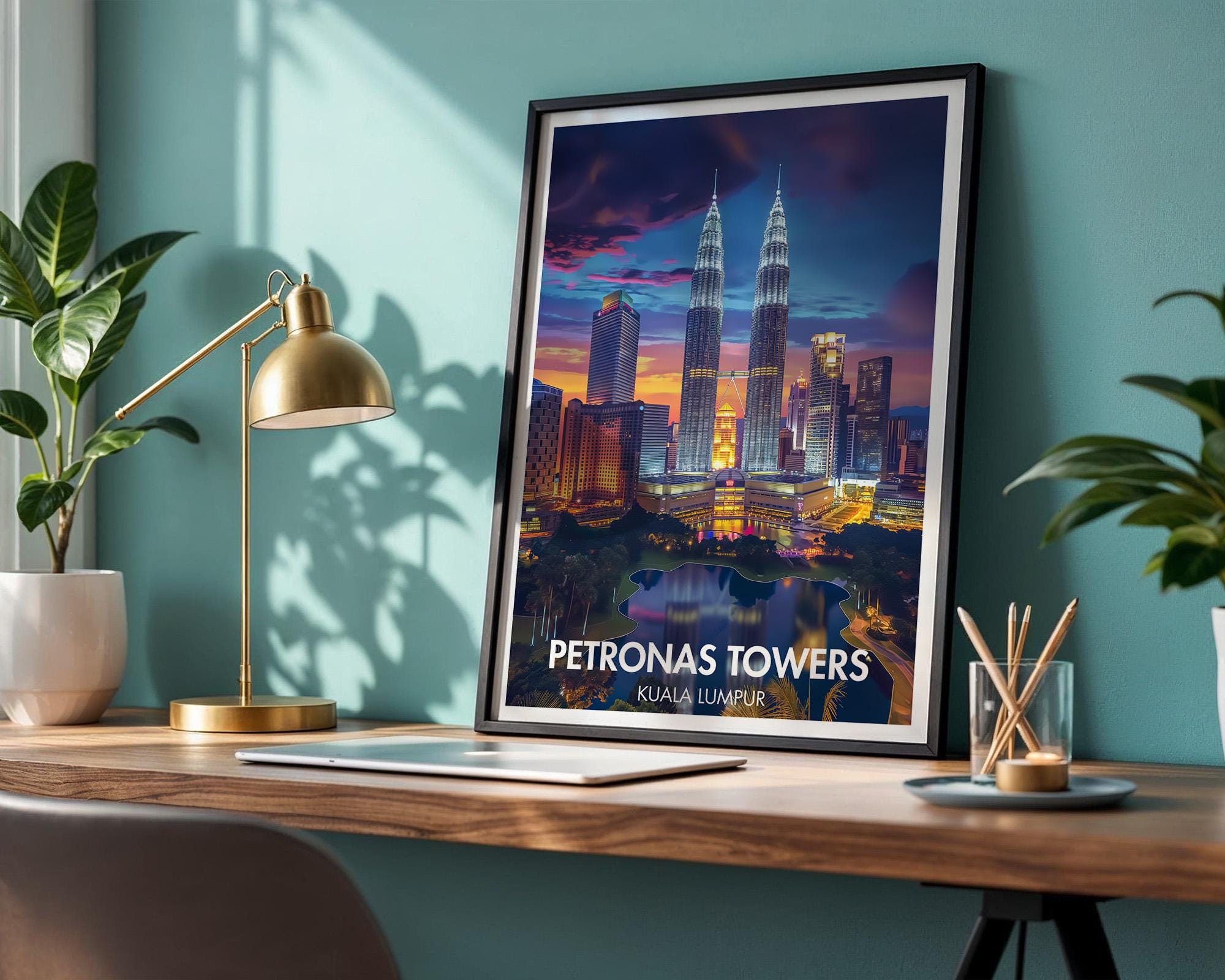 Petronas Towers Poster