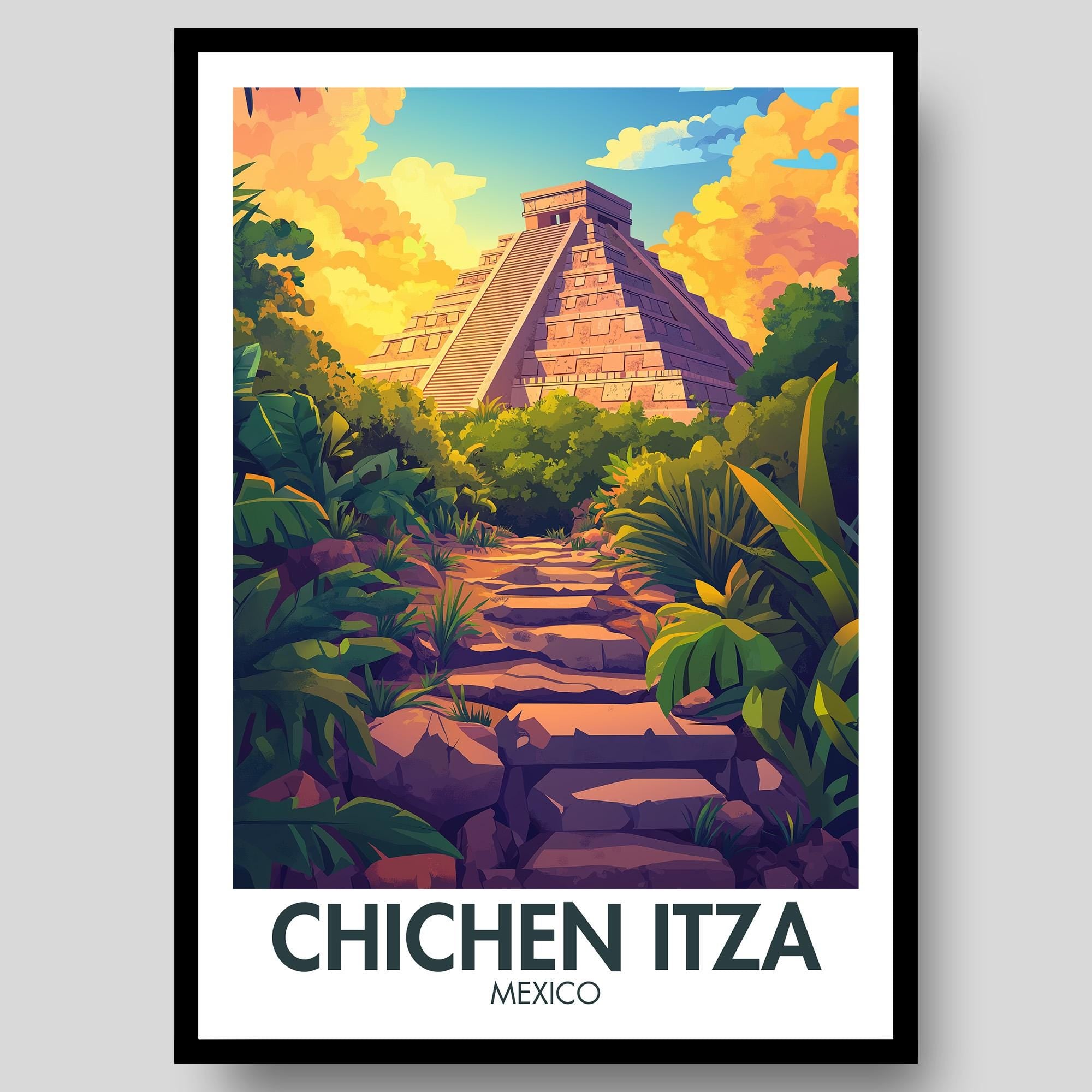 Chichen Itza Poster