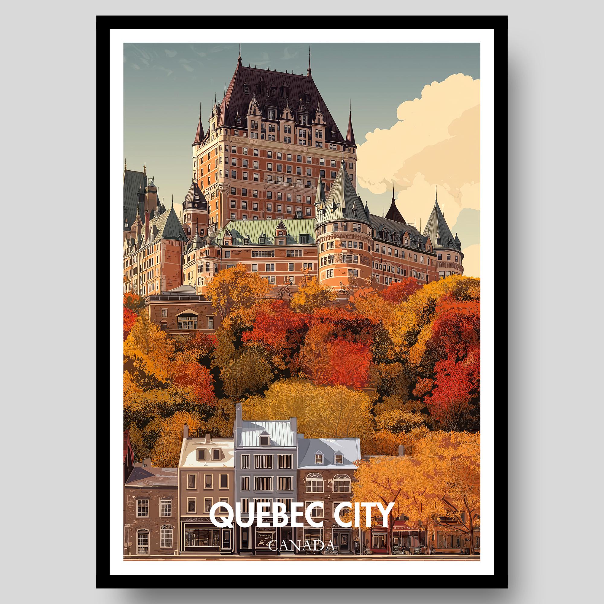 Quebec City Poster