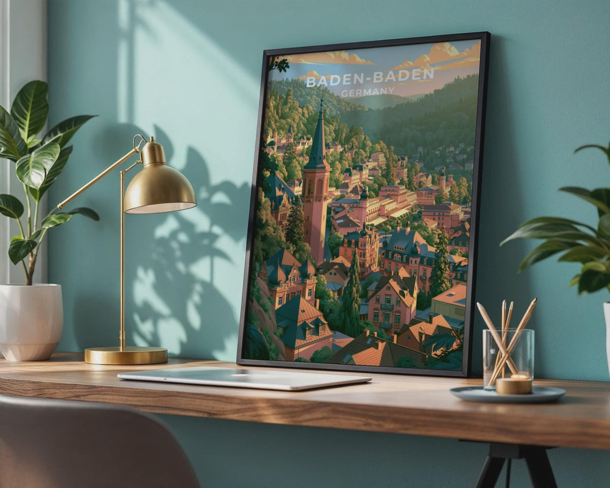 Baden-Baden Poster - WanderWall