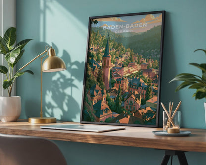Baden-Baden Poster - WanderWall