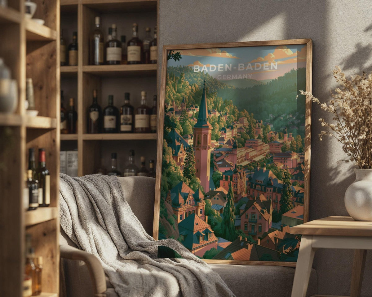Baden-Baden Poster - WanderWall