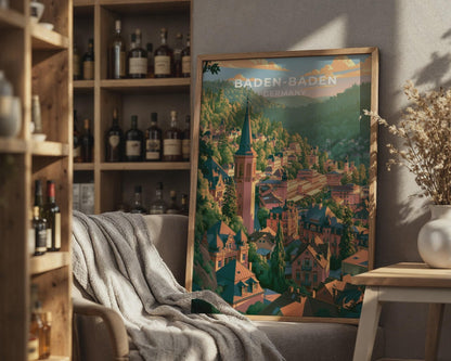 Baden-Baden Poster - WanderWall