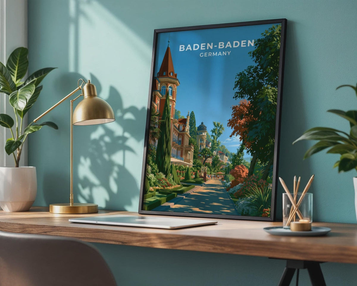 Baden-Baden Poster - WanderWall
