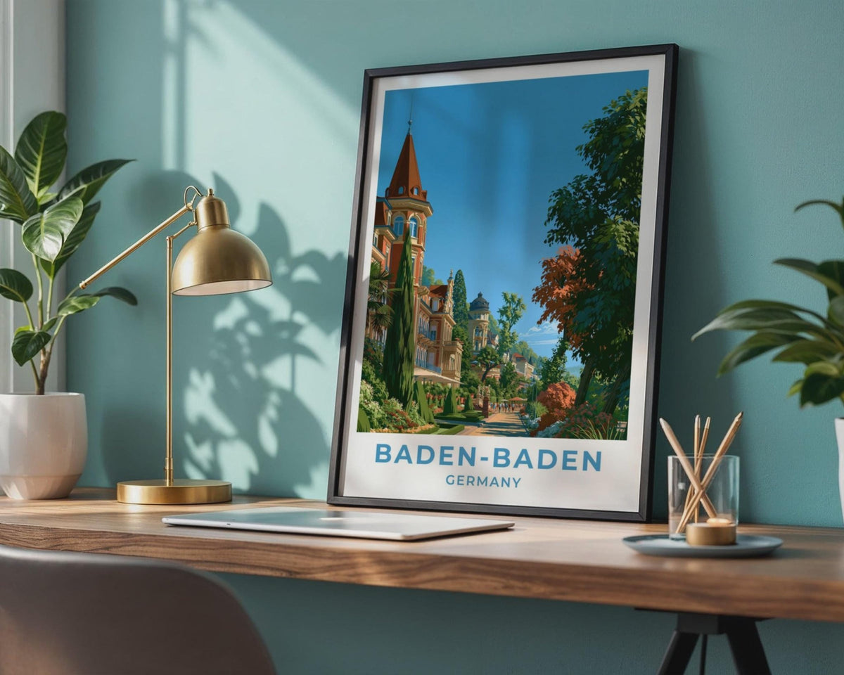 Baden-Baden Poster - WanderWall
