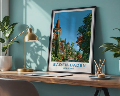 Baden-Baden Poster - WanderWall