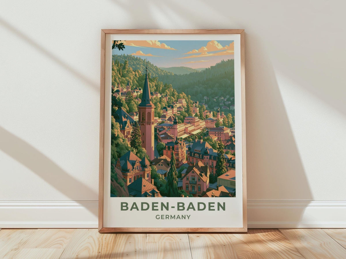 Baden-Baden Poster - WanderWall