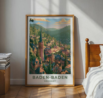 Baden-Baden Poster - WanderWall