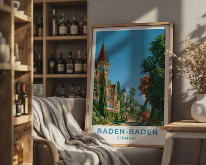 Baden-Baden Poster - WanderWall