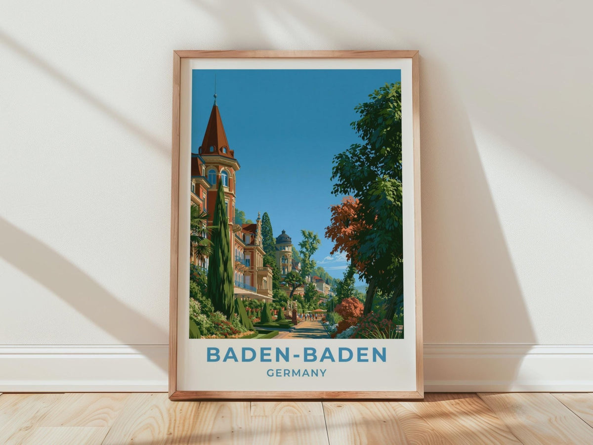 Baden-Baden Poster - WanderWall