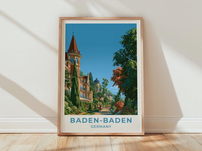 Baden-Baden Poster - WanderWall