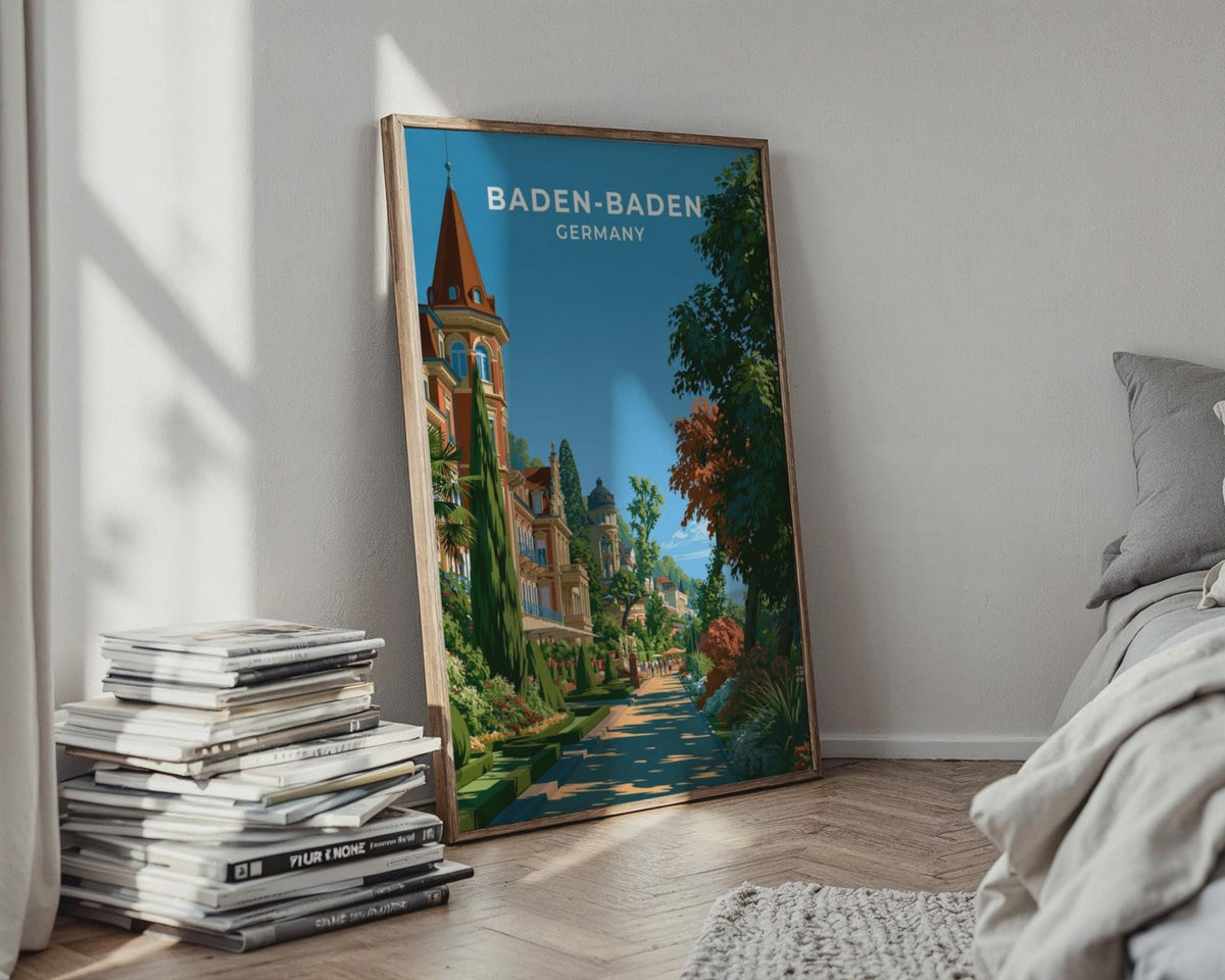 Baden-Baden Poster - WanderWall
