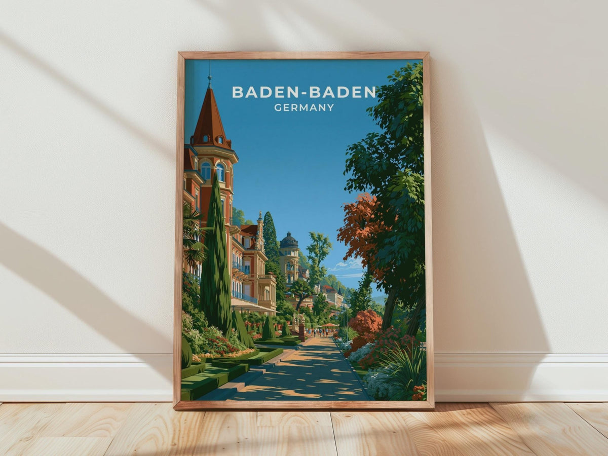 Baden-Baden Poster - WanderWall