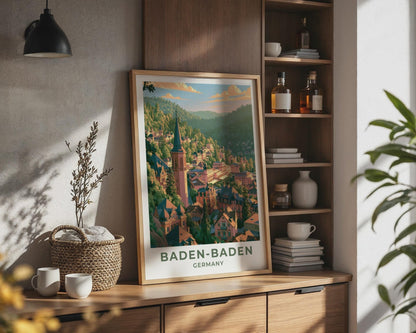 Baden-Baden Poster - WanderWall