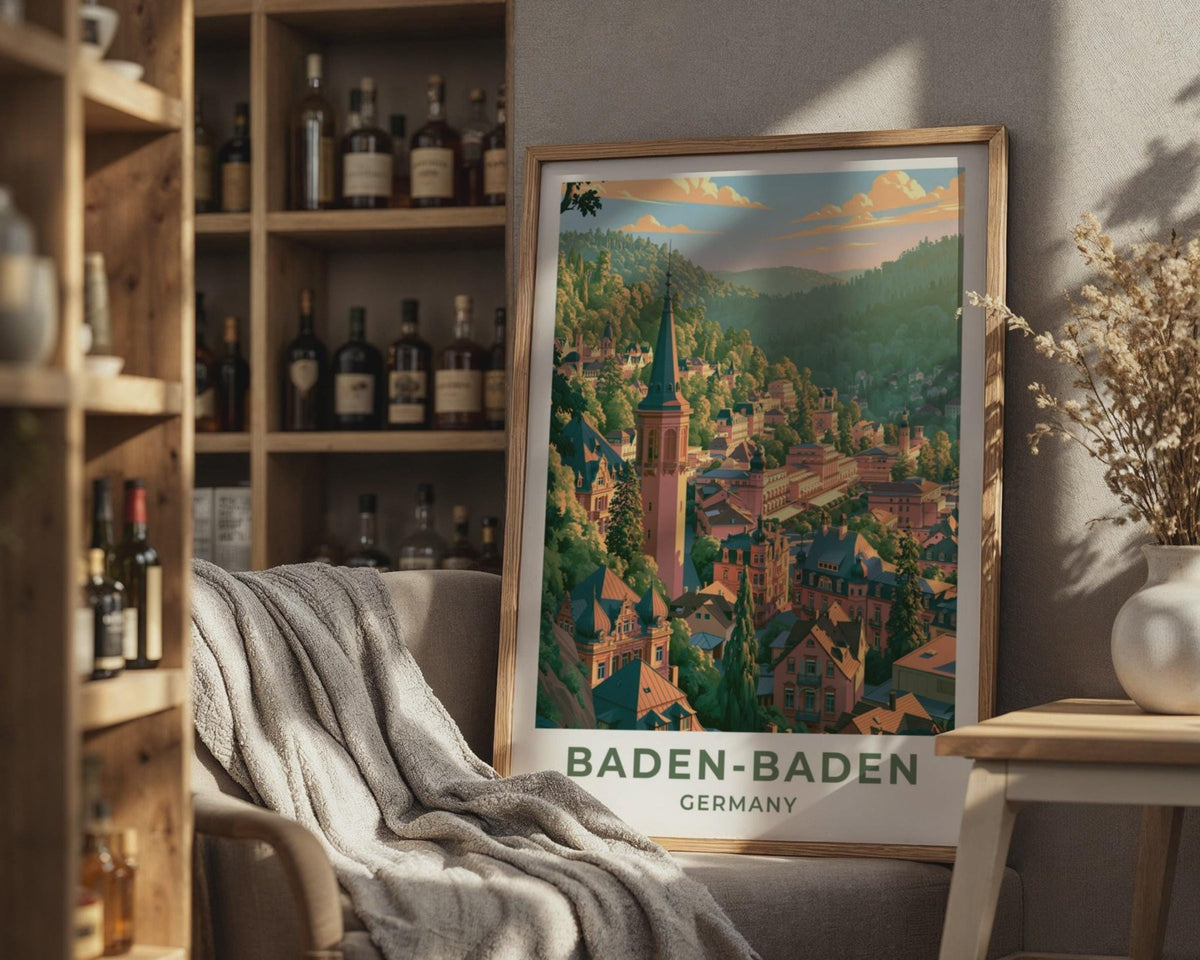 Baden-Baden Poster - WanderWall
