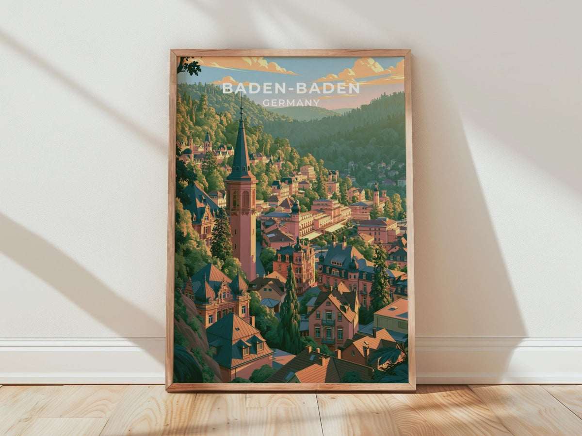Baden-Baden Poster - WanderWall