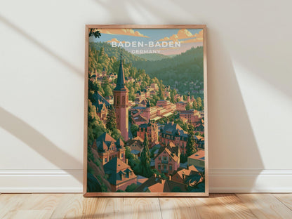 Baden-Baden Poster - WanderWall