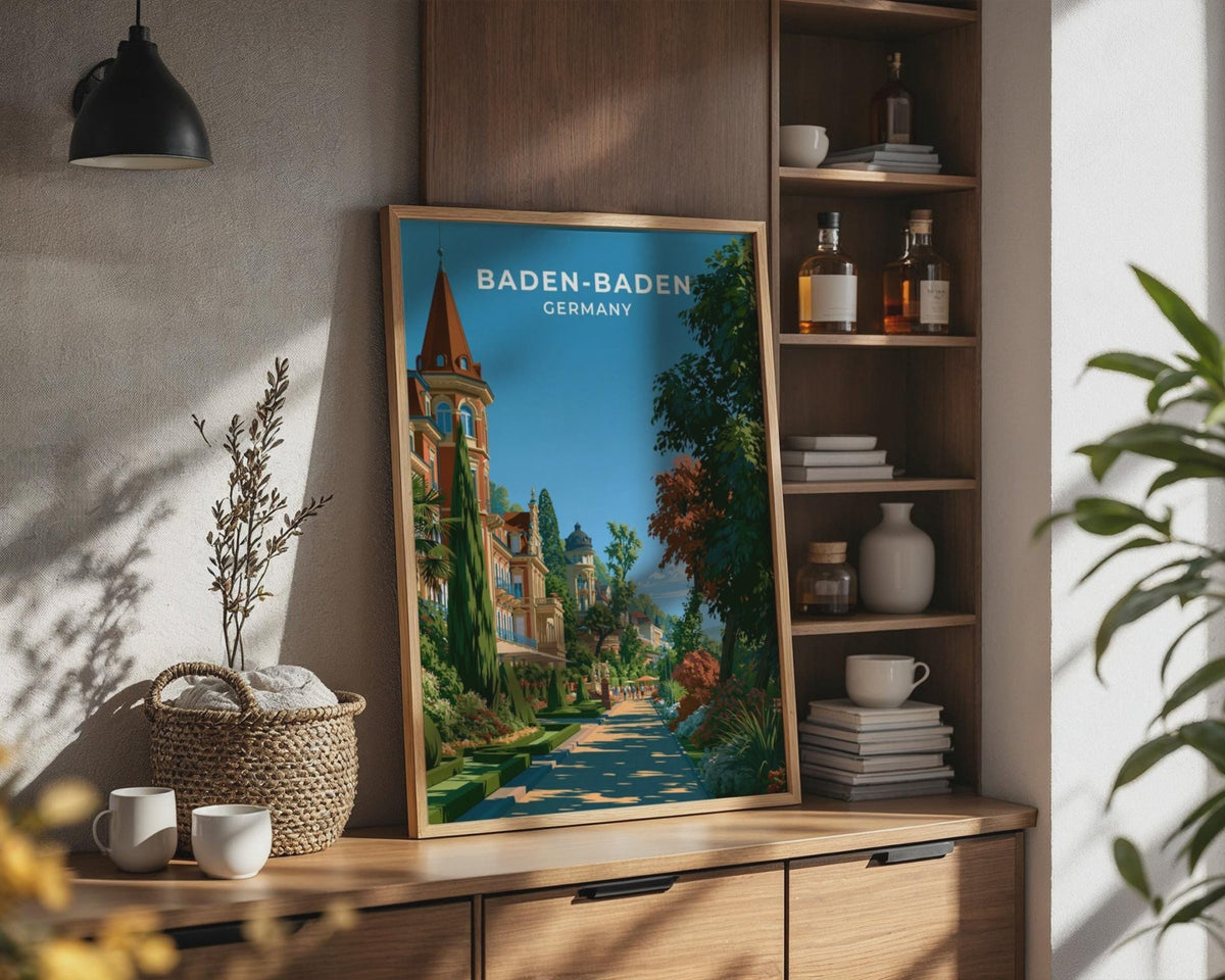 Baden-Baden Poster - WanderWall