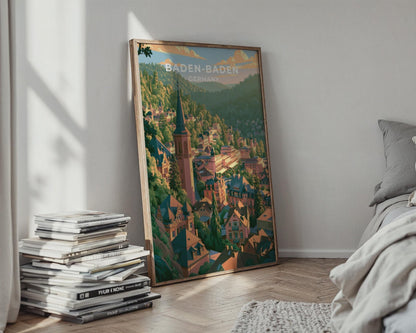 Baden-Baden Poster - WanderWall