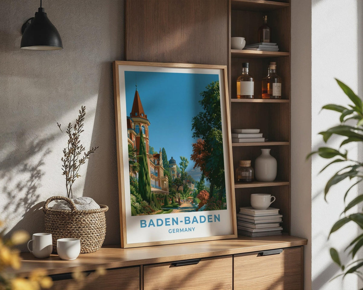 Baden-Baden Poster - WanderWall
