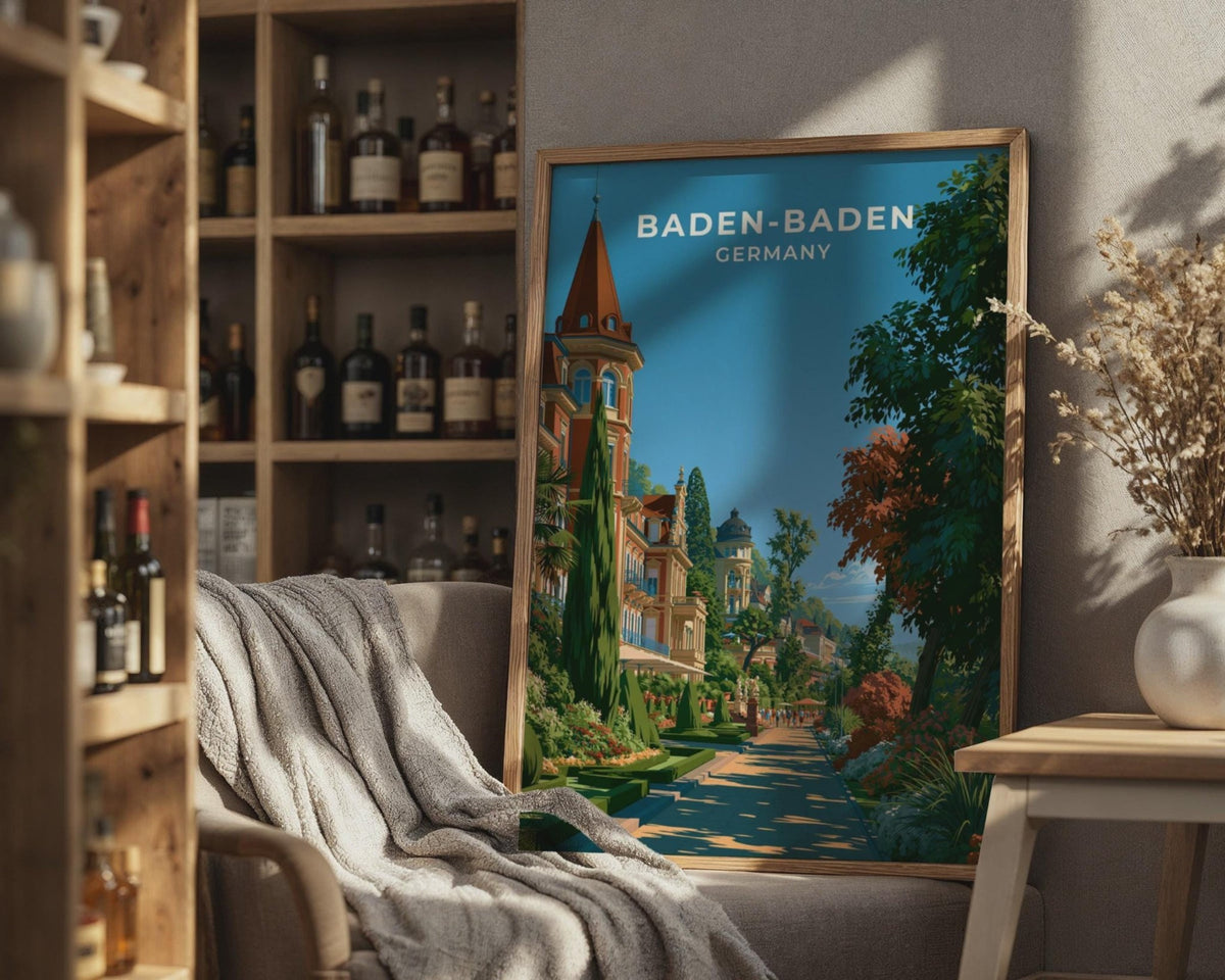 Baden-Baden Poster - WanderWall