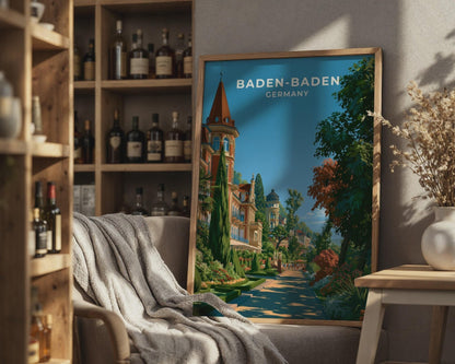 Baden-Baden Poster - WanderWall