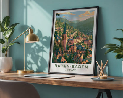 Baden-Baden Poster - WanderWall