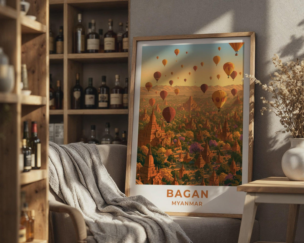 Bagan Poster - WanderWall