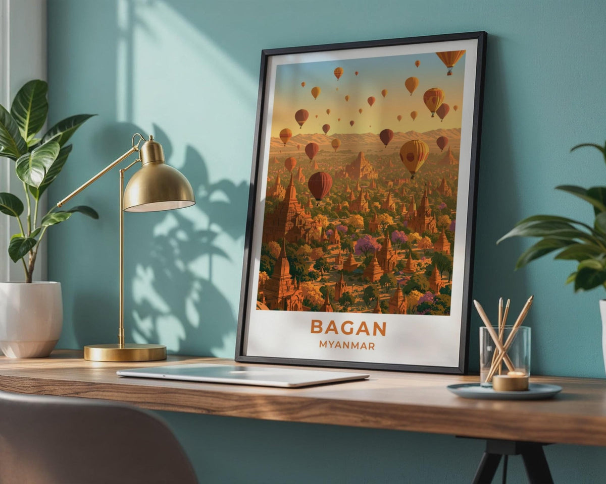 Bagan Poster - WanderWall