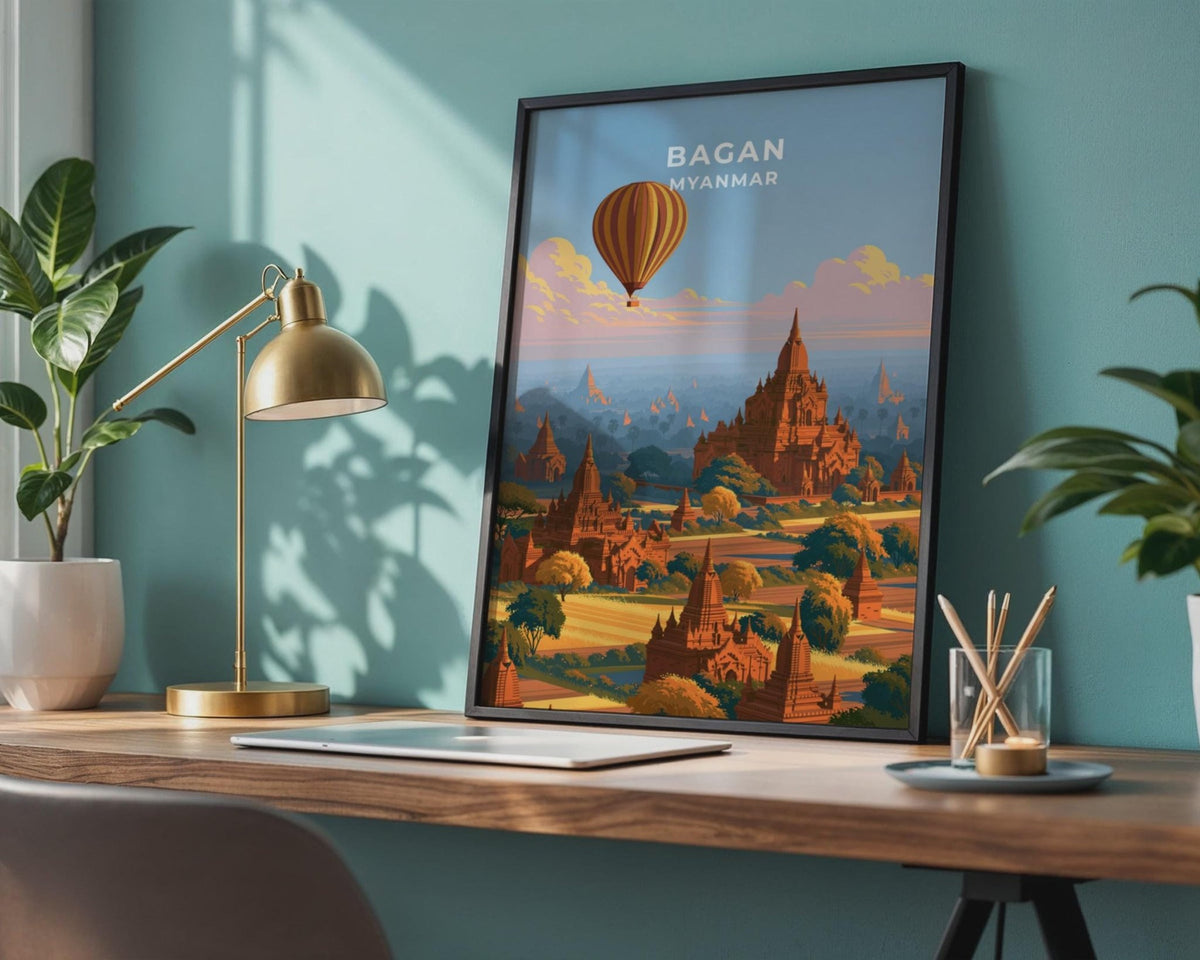 Bagan Poster - WanderWall