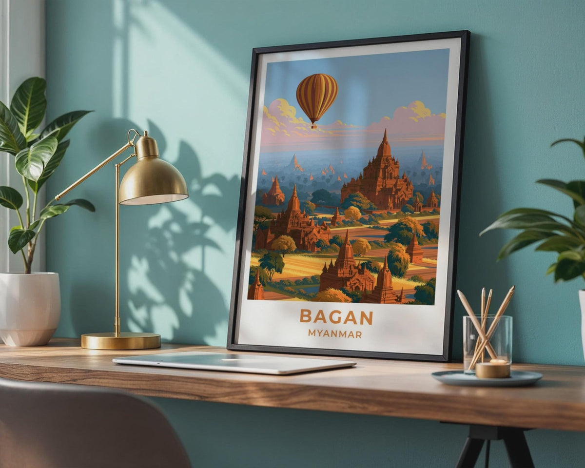 Bagan Poster - WanderWall
