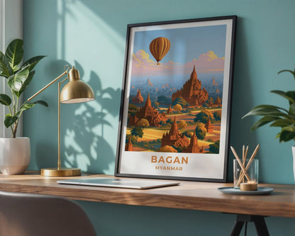 Bagan Poster - WanderWall