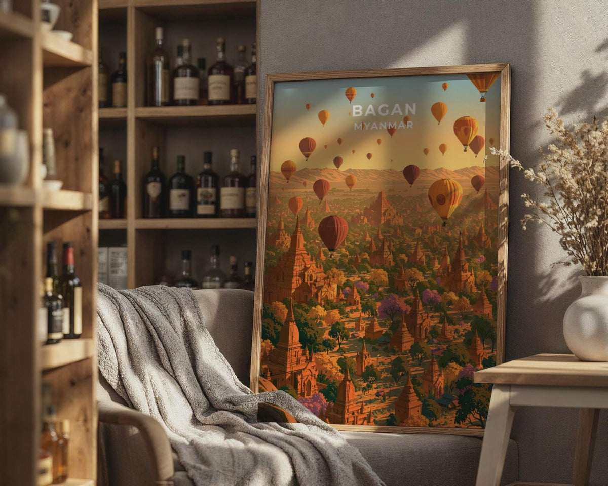 Bagan Poster - WanderWall